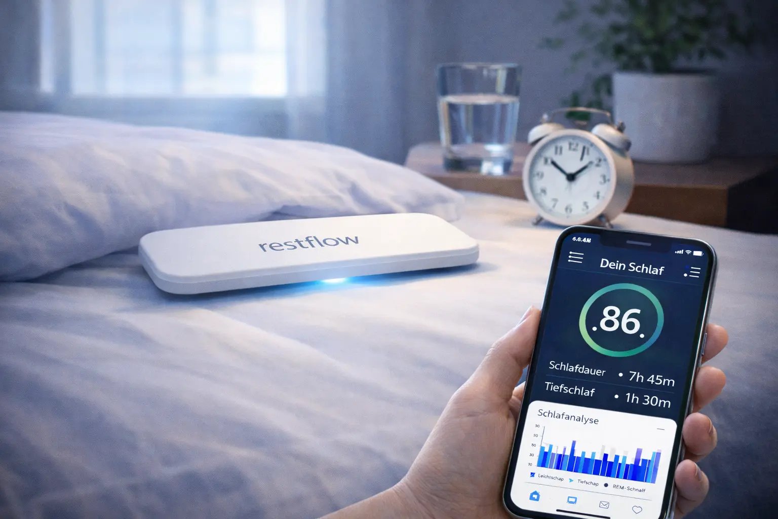 Restflow – Smart Bed mit Sleep Tracking | Dreamcore